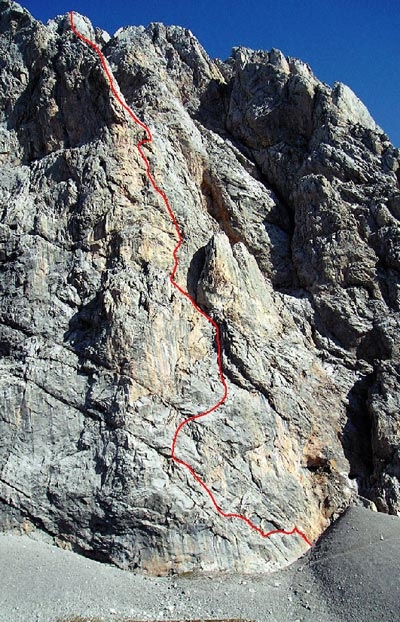 Spigolo Sud Pilastro della Plote