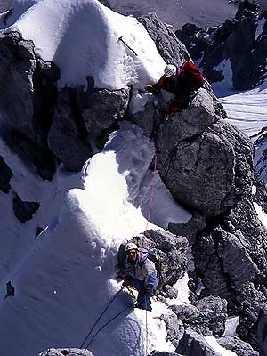 Rothbockgrat Ortles (Ortler) 3905m