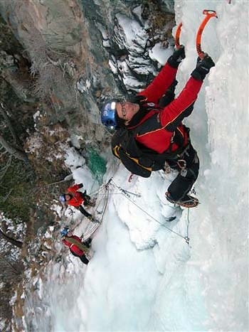 Cascata di destra Mont Morion