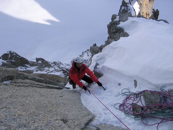Goulotte D-Day o del Pilier Boccalatte Monte Bianco di Tacul