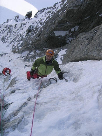 Goulotte D-Day o del Pilier Boccalatte Monte Bianco di Tacul