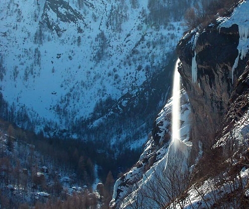 Cascade Chantriaux Vallée de Freissinières