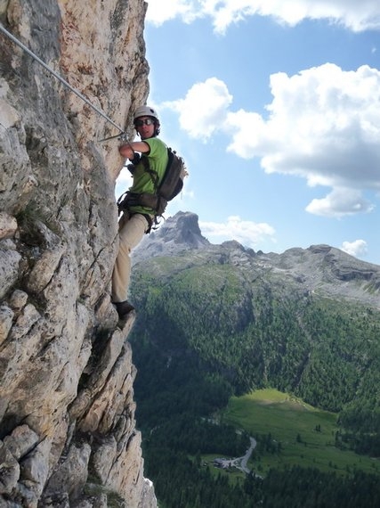 Via ferrata degli Alpini Col dei Bos