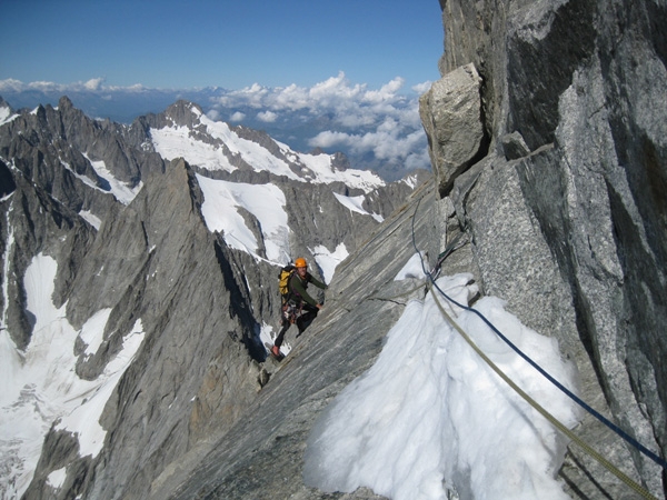 Cassin Route - Walker Spur Grandes Jorasses