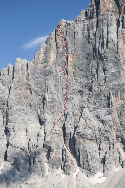 Chimera verticale, Civetta