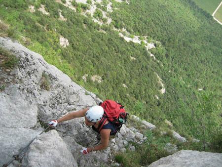 Via ferrata Che Guevara al Monte Casale Monte Casale