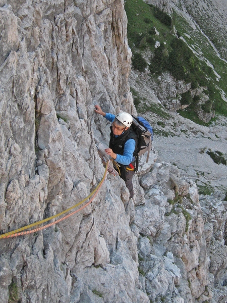 Campanile di Val Montanaia - Via Normale Campanile di Val Montanaia