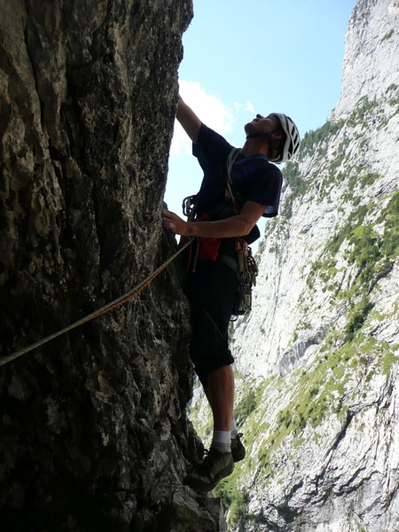 Via Pilastro Massarotto Spiz di Lagunàz, Pilastro Massarotto, Pale di San Lucano