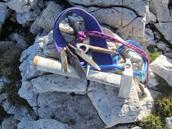 Via Pilastro Massarotto Spiz di Lagunàz, Pilastro Massarotto, Pale di San Lucano