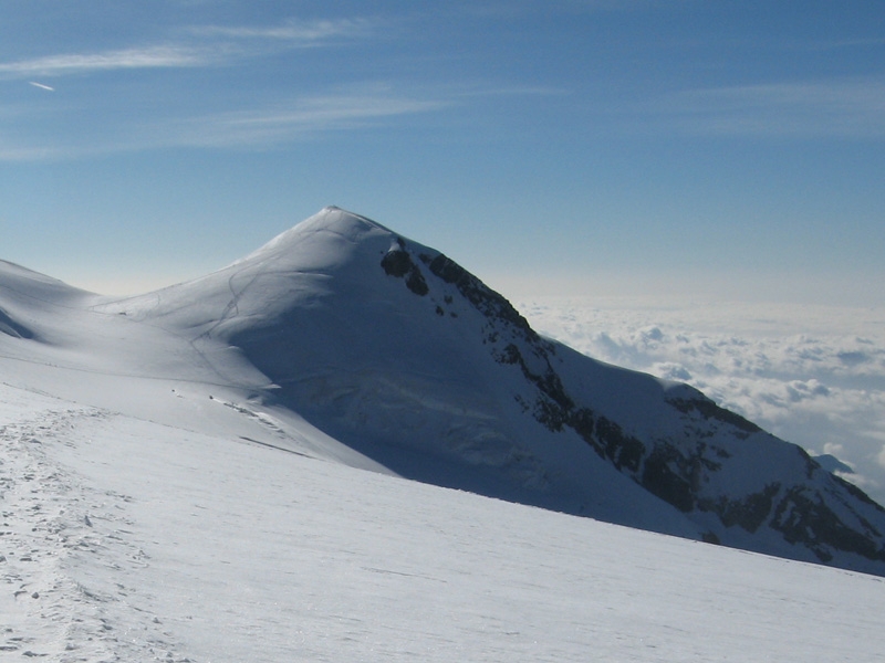 Cresta Sud Ovest alla Piramide Vincent Piramide Vincent (Monte Rosa)