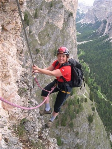 Via Ferrata Sandro Pertini Crep dla Porta