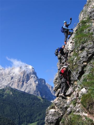 Via Ferrata Sandro Pertini Crep dla Porta