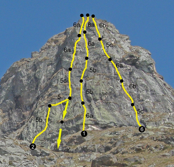 Parete delle Selle