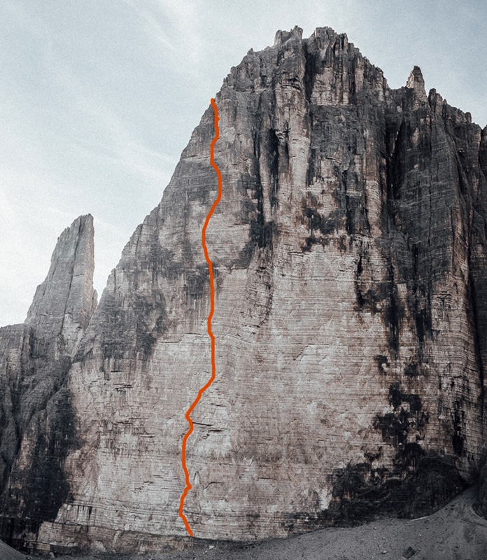 Ohne Rauch stirbst du auch Cima Grande di Lavaredo