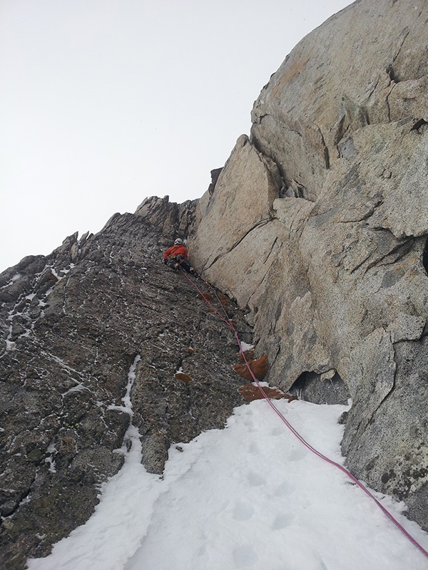 Una via per te fatta in tre Monte Nero di Presanella