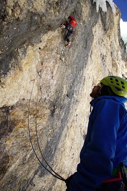 Solo per un altro Hashtag Val Lasties - Sella - Solo per un altro Hashtag: nel diedro