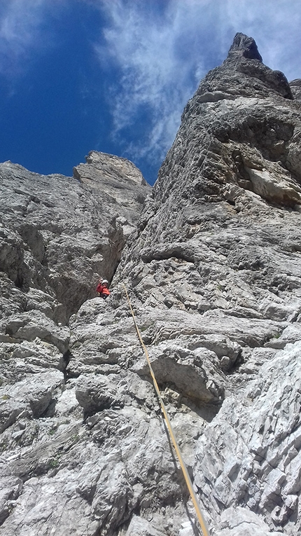 Il Sogno di Rino Monte Ciareido Ovest - Il Sogno di Rino: Monte Ciareido Ovest, Marmarole, Dolomiti