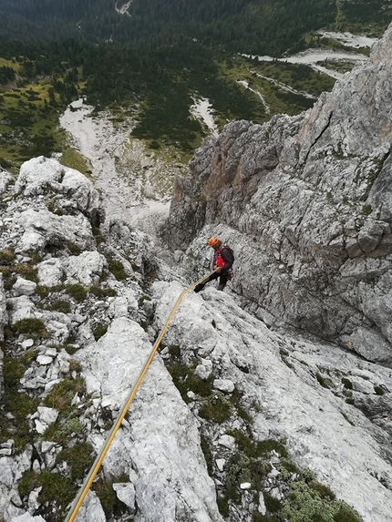 Il Sogno di Rino Monte Ciareido Ovest - Il Sogno di Rino: Monte Ciareido Ovest, Marmarole, Dolomiti