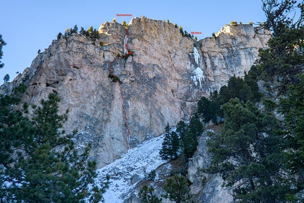 Sonnentanz Langental - Sonnentanz: Langental, Dolomites (Daniel Ladurner, Hannes Lemayer 18/12/2018)