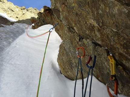 Vogue Punta J. Charrey, Costiera dell’Aroletta - Vogue: Vallone di Faudery, Valle d'Aosta, Marco Farina, Roberto Ferraris