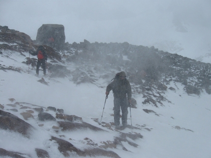 Supercanaleta, Fitz Roy, Patagonia - Piedra Negra, in ''true conditions'' patagoniche