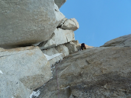 Supercanaleta, Fitz Roy, Patagonia - Pitch 4