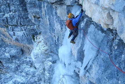 La Piccola Sgualdrina Val Pramper - Val di Zoldo - La Piccola Sgualdrina: Val Pramper, Dolomiti