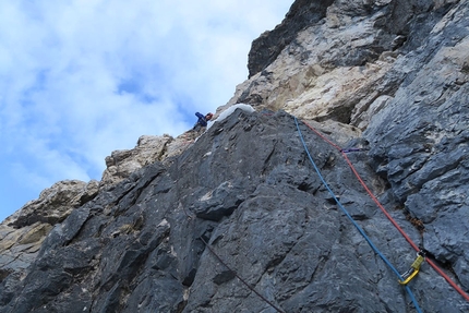 Lo Sbadiglio dell'Orco Val Pramper - Val di Zoldo - Lo Sbadiglio dell'Orco: Val Pramper, Dolomiti