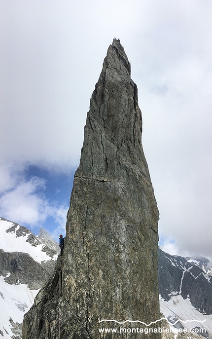 Via Giovanni Paolo II + Via Ottoz - Grivel Père Eternel Père Eternel - Aiguille de la Brenva - Via Giovanni Paolo II + Via Ottoz - Grivel Père Eternel: Aiguille de la Brenva, Monte Bianco