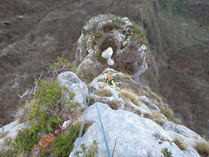 Via dell'Eredità Monte Spil - Via dell'Eredità: Sojo del Filister, Monte Spil, Vallarsa