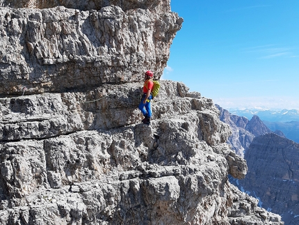 Grohmann - Hainz Cima Grande di Lavaredo - Grohmann - Hainz: Cima Grande di Lavaredo, Tre Cime di Lavaredo, Dolomiti, Christoph Hainz, Gerda Schwienbacher