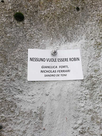 Nessuno vuole essere Robin Parete Cascata di Danerba - Nessuno vuole essere Robin: Cascata di Danerba Valle di Daone