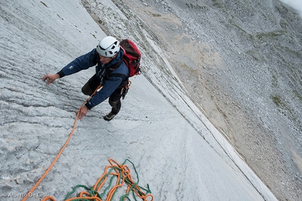 Diretta Messner Sasso delle Nove - Piza dales Nü - Diretta Messner: Sasso delle Nove, Dolomiti, Reinhold Messner, Günther Messner, Hermine Lottersberger