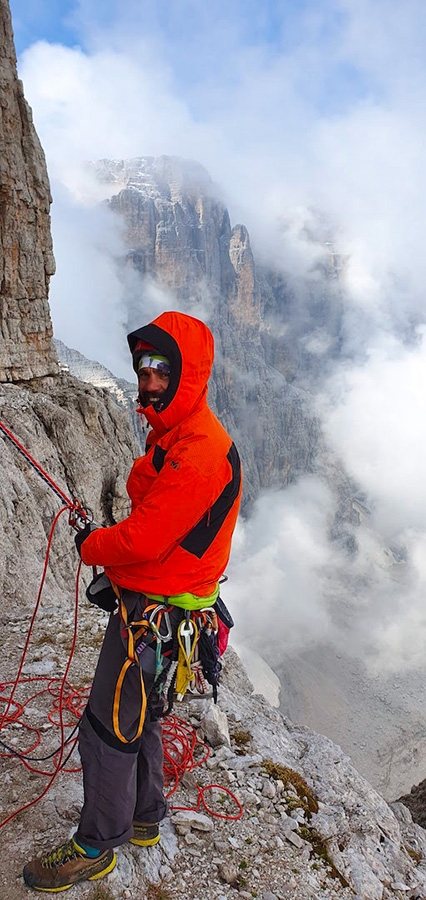 Destràni Campanile Basso - Destràni: Campanile Basso Brenta Dolomites, Alessandro Beber, Gianni Canale, Matteo Faletti