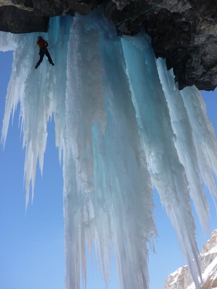 Corrado Korra Pesce - Corrado 'Korra' Pesce climbing Mach 3 at Kandersteg, Switzerland