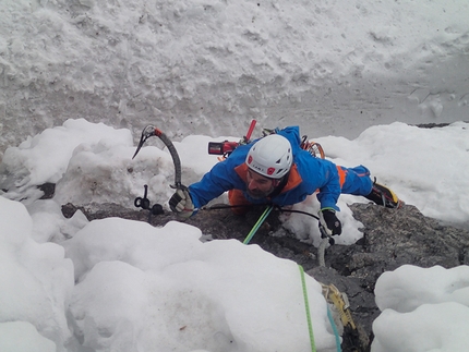 Iron Man Torre Murfrëit - Iron Man: Passo Gardena Torre Murfrëit, Sella, Dolomiti (Giovanni Andriano, Santiago Padrós 2019)