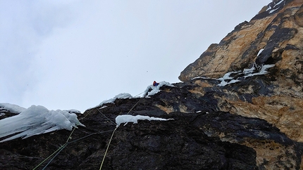 Iron Man Torre Murfrëit - Iron Man: Passo Gardena Torre Murfrëit, Sella, Dolomiti (Giovanni Andriano, Santiago Padrós 2019)