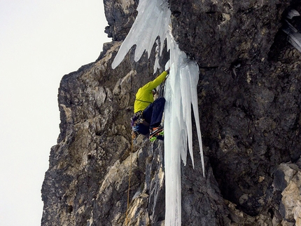 Crostoli Cima della Madonna - Lasta Moia - Crostoli: Lasta Moia Cima della Madonna, Pale di San Martino, Dolomiti (Renzo Corona, Flavio Piccinini 02/01/2020)