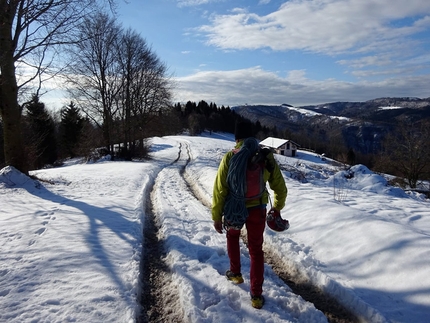 Sogno e realtà Monte Pubel - Croce di San Francesco - Sogno e realtà: Monte Pubel, Valsugana