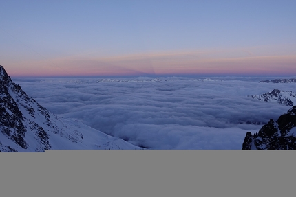 Mystery Aiguille du Plan - Mystery: Aiguille du Plan, Monte Bianco (Ondrej Húserka, Evka Milovská 21-22/02/2020)