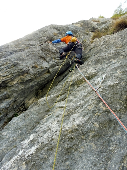 Via Sveva Monte Pizzocolo - Via Sveva: Monte Pizzocolo, Leonardo Dagani, Mauro Florit