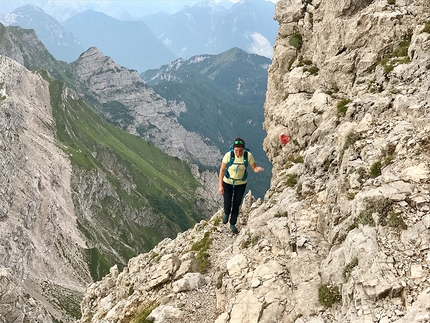 La Via dei Cacciatori Ertani Monte Duranno - La Via dei Cacciatori Ertani: Monte Duranno Via Normale Dolomiti Friuliane