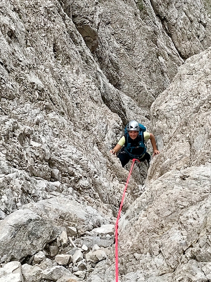 La Via dei Cacciatori Ertani Monte Duranno - La Via dei Cacciatori Ertani: Monte Duranno Via Normale Dolomiti Friuliane