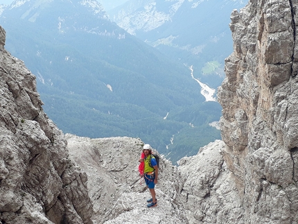 La Via dei Cacciatori Ertani Monte Duranno - La Via dei Cacciatori Ertani: Monte Duranno Via Normale Dolomiti Friuliane