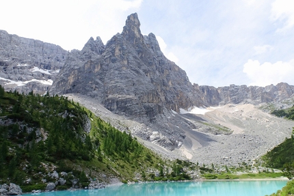 Lago del Sorapis - Dal Passo Tre Croci al Rifugio Vandelli - Lago del Sorapis - Dal Passo Tre Croci al Rifugio Vandelli: Dolomiti