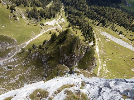 Via in ricordo di Giuliano Stenghel Pilastro Scolobi, Cima Omet - Via in ricordo di Giuliano Stenghel: Pilastro Scolobi, Cima Omet, Dolomiti di Brenta