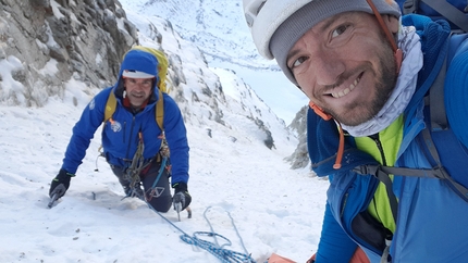 Gran Couloir della Levannetta Levannetta - Gran Couloir della Levannetta: Levannetta, Valle Orco, Umberto Bado, Giancarlo Maritano