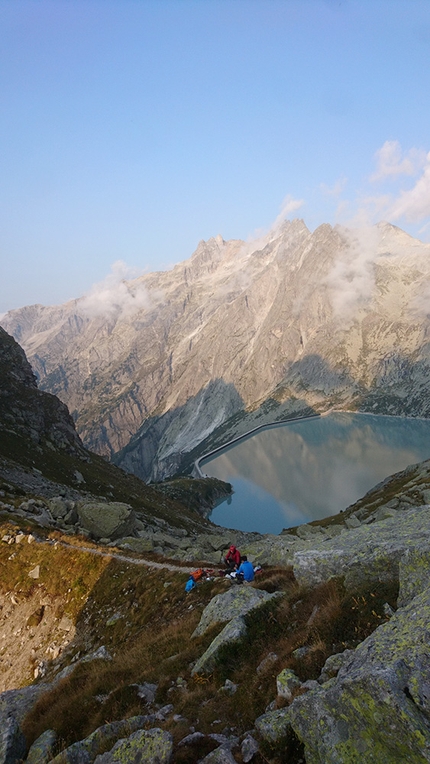 Spettro di Brocken Roda Val della Neve - Spettro di Brocken: Pizzo Val della Neve, Val Bregaglia