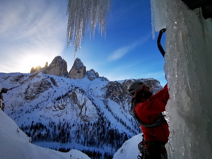 Last Minute Val Rienza - Last Minute: Val Rienza, Tre Cime di Lavaredo, Dolomiti (Manuel Baumgartner, Martin Baumgartner 30/01/2021)