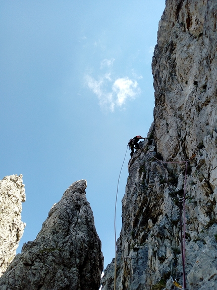 Il buio oltre la siepe Torrione Palma - Il buio oltre la siepe: Torrione Palma, Grigne / Grigna Meridionale. L3